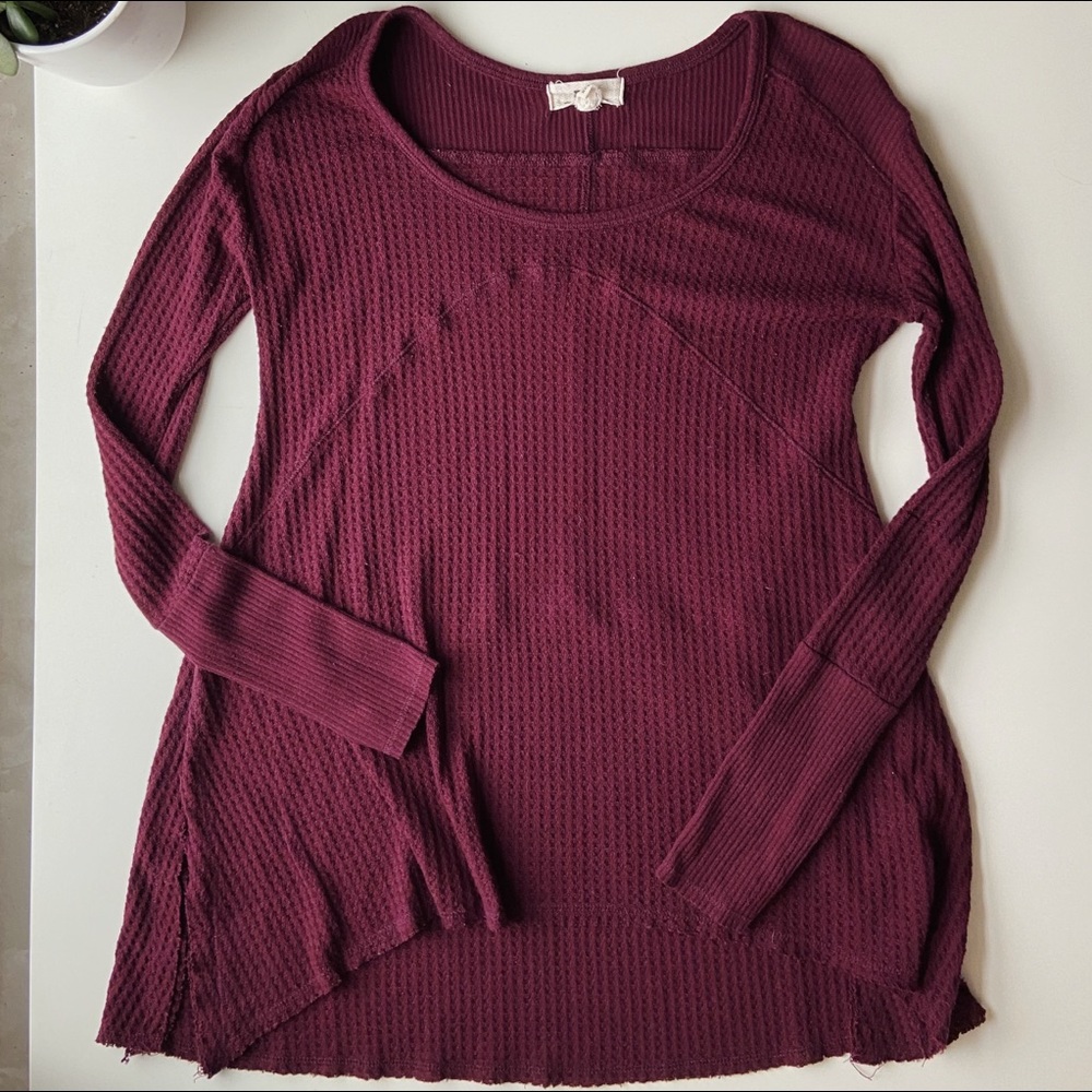 N/P Waffle High-Low Top